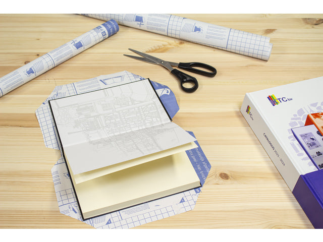 Kangaro boeklon zelfklevende kaftfolie 50 cm x 25 mtr