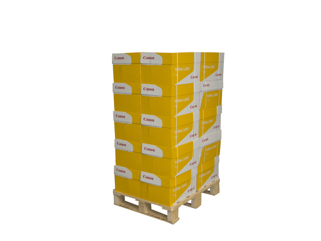 Kopieerpapier Canon Geel label Copy A3 80gr pak 500vel pallet 100 pak