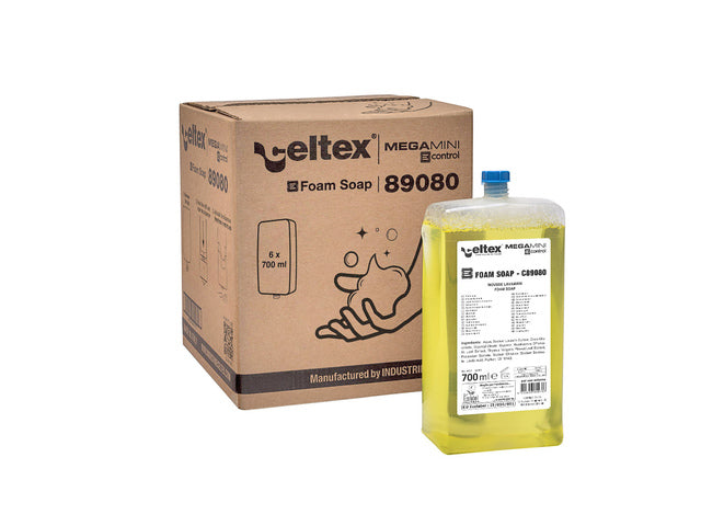 Handzeep Celtex MM E-Control Citroen 700 ml doos a 6 stuks