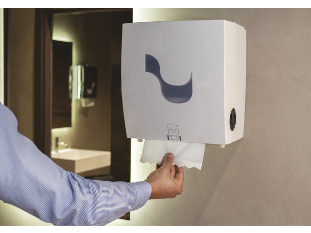 Handdoekautomaat Celtex Megamini Formatic wit