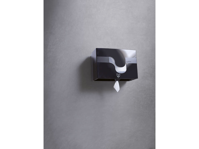 Toiletpapierdispenser Celtex Megamini Easy-Pull zwart