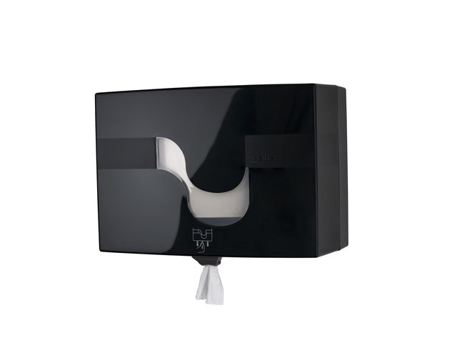 Toiletpapierdispenser Celtex Megamini Easy-Pull zwart