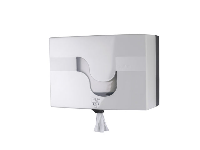 Toiletpapierdispenser Celtex Megamini Easy-Pull wit