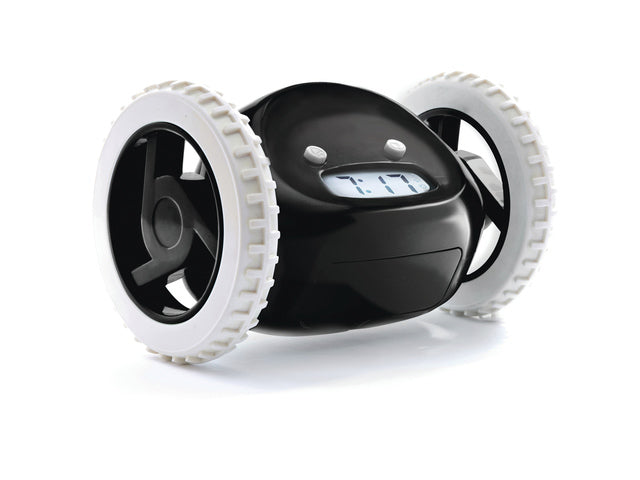 Wekker Clocky zwart