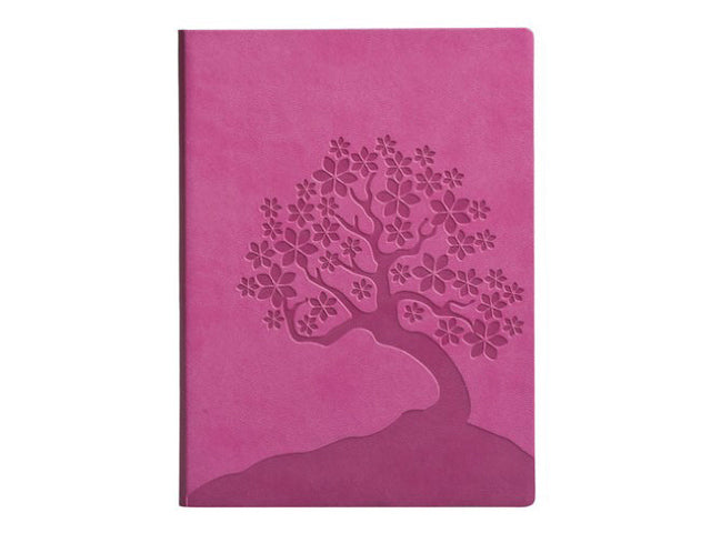 Notitieboek Èccolo Essential Pink Cherry Blossom lijn ca. 13x18cm 80gr. 256 Seiten.