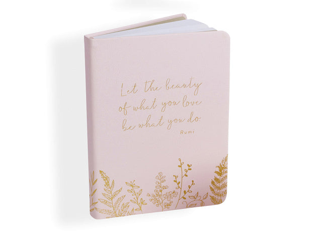 Notitieboek Èccolo Essential Blush Rumi lijn ca.13x18cm 80gr. 256 Seiten.