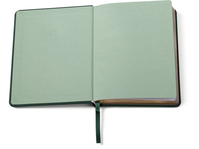 Notitieboek Èccolo Essential Green Tree Lilie ca.13x18cm 80 gr. 256 Seiten.