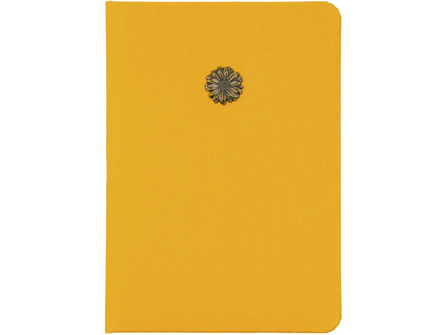 Notitieboek Èccolo Essential Yellow Daisy lijn ca.13x18cm 80gr. 256 Seiten.