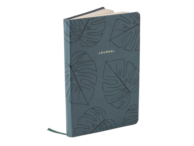 Notitieboek Èccolo Green Palms lijn ca.15x20cm 80gr. 256 Seiten.