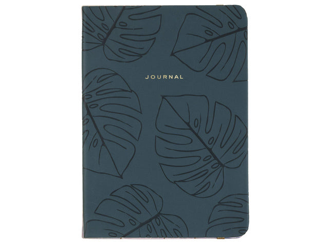 Notitieboek Èccolo Green Palms lijn ca.15x20cm 80gr. 256pag.