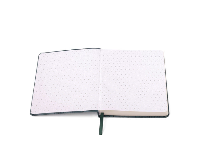 Notitieboek Èccolo Green Palms lijn ca.15x20cm 80gr. 256 Seiten.