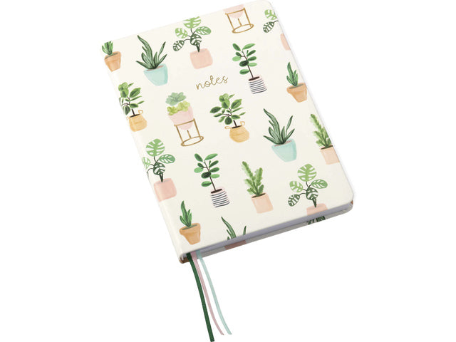 Notitieboek Èccolo Succulent lijn ca.15x20cm 80gr. 256 Seiten.