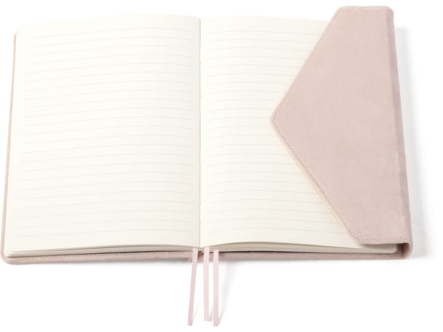 Notitieboek Èccolo envelop Roze lijn ca.15x20cm 80gr. 256 pagina.