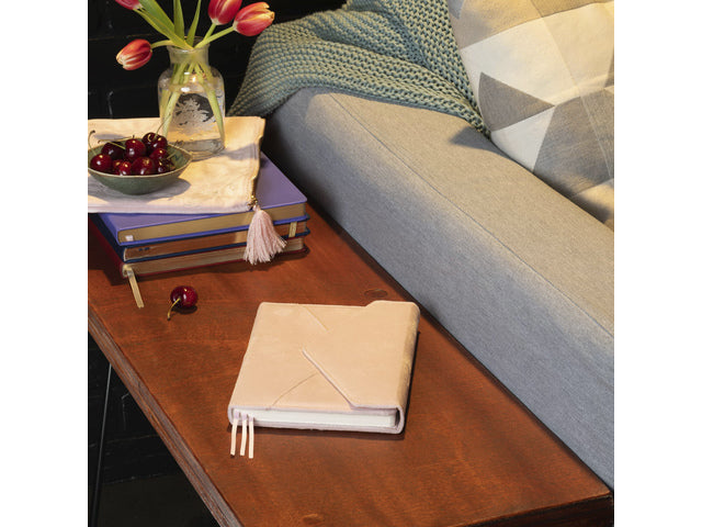 Notitieboek Èccolo envelop Roze lijn ca.15x20cm 80gr. 256 pagina.