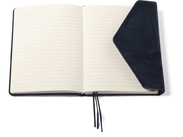 Notitieboek Èccolo envelop Navy lijn ca.15x20cm 80 gr. 256 pagina.