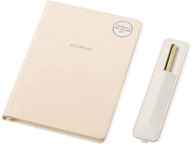 Notitieboek Èccolo with pen en houder Pink lijn ca.15x20cm 80 gr. 256 Seiten.