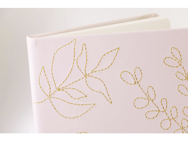 Notitieboek Èccolo Gestikte Botanische lijn ca.15x20cm 80 gr 256 pag.