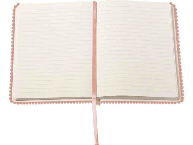 Notitieboek Èccolo PomPom Blockprint lijn ca.15x20cm 80 gr. 256 Seiten.