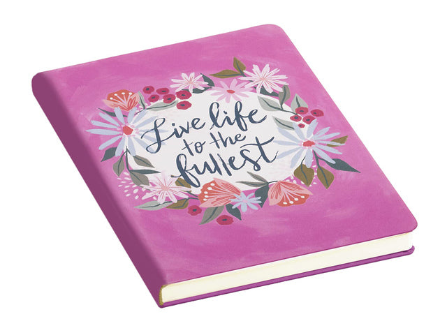 Notitieboek Èccolo Live Life to the Fullest lijn ca.15x20cm 80 gr. 256 Seiten.
