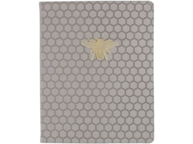 Notitieboek Èccolo Grey Bee lijn ca.20x25cm 80gr. 256pag.