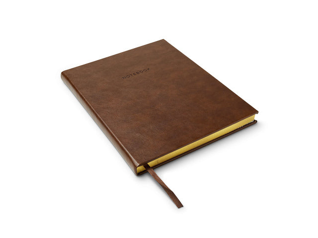 Notitieboek Èccolo Brown lijn ca.20x25cm 80gr. 256 Seiten.