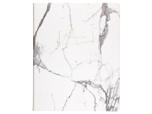 Notitieboek Èccolo Marble lijn ca.20x25cm 80gr. 256pag.
