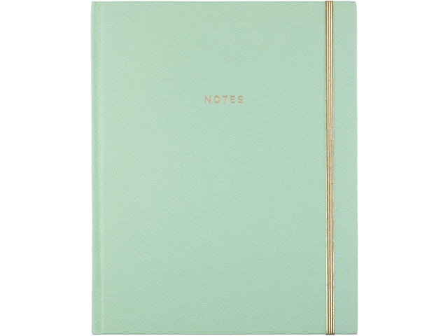 Notitieboek Èccolo Bookcloth Notes lijn ca. 20x25cm 80gr. 256 Seiten.