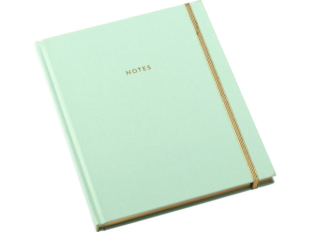 Notitieboek Èccolo Bookcloth Notes lijn ca. 20x25cm 80gr. 256 Seiten.