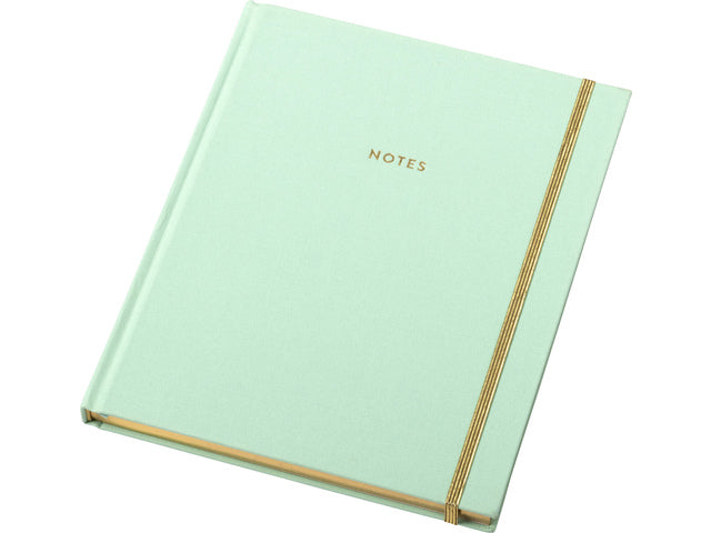 Notitieboek Èccolo Bookcloth Notes lijn ca. 20x25cm 80gr. 256 Seiten.