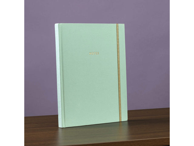 Notitieboek Èccolo Bookcloth Notes lijn ca. 20x25cm 80gr. 256 Seiten.