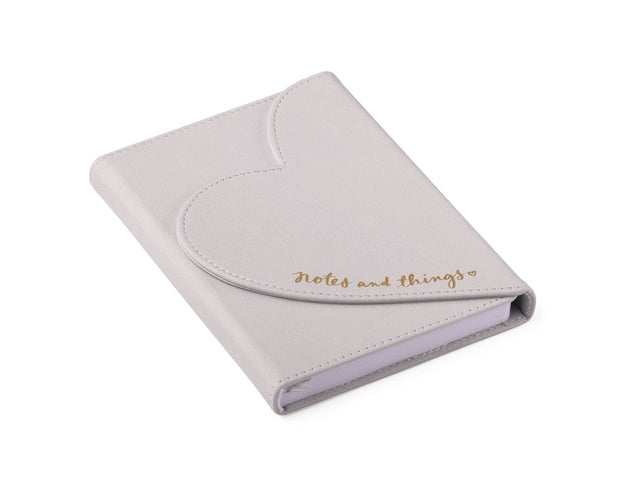 Notitieboek Èccolo DL Hartenvelop Grijze lijn ca.13x18 cm 80gr. 256pag.