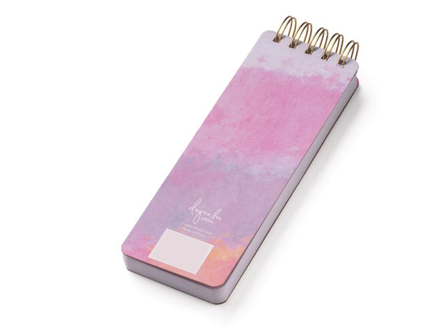 Notitieblok Èccolo DL spiralförmig Abstract lijn ca. 8x23cm 100gr 150pag.