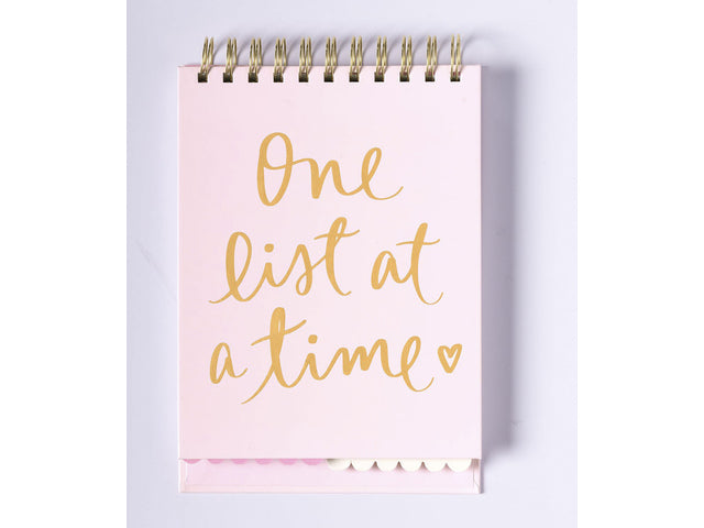 Notitieblok Èccolo DL spiraal One Lijst een tijdlijn ca.15x22 cm 80gr. 50pag. ontmoette tabbladen