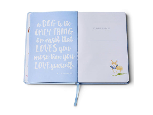 Notitieboek Èccolo Dog Lover's Lijn ca.15x20cm 80gr. 256 Seiten.