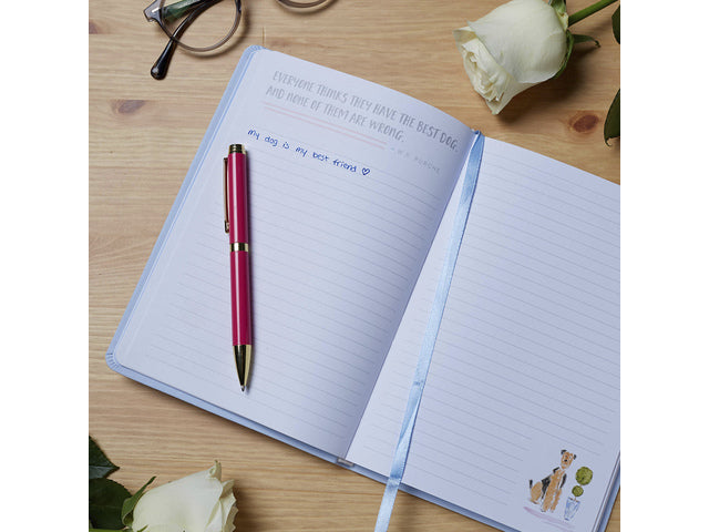 Notitieboek Èccolo Dog Lover's Lijn ca.15x20cm 80gr. 256 Seiten.