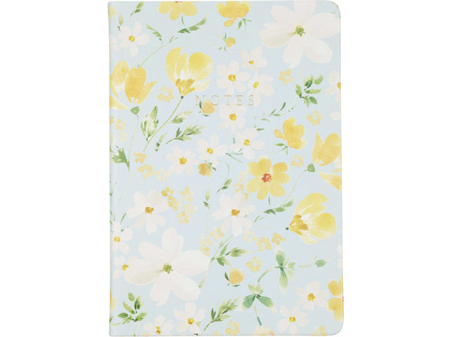 Benachrichtigungsbuch Eccolo Floral Notes, ca. 15 x 20 cm, 80 g, 256 Seiten.