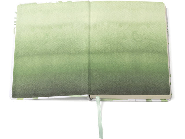 Notitieboek Èccolo HL Linen Fern lijn ca15x20cm 80gr. 256 Seiten.