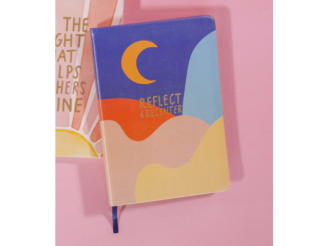 Notitieboek Èccolo TP Reflect Recenter lijn ca.15x20cm 80gr. 256 pag.