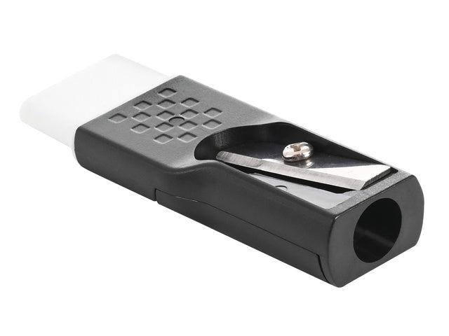 Grafiet Potlood Eberhard Faber Gewinner 6x mit Kaugummi/Slipper-Kombination