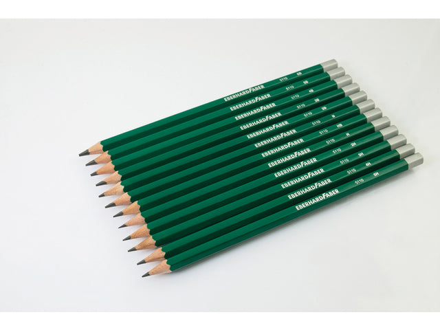 Potlood Eberhard Faber Bliketui 12. 12 Härtegrade
