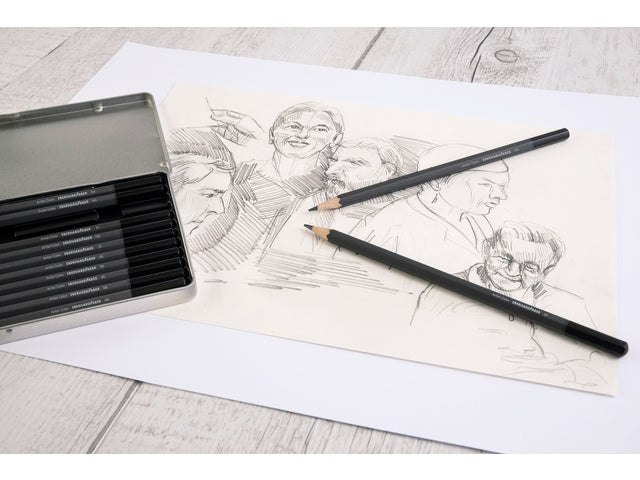 Potlood Eberhard Faber Bliketui 12. 12 Härtegrade