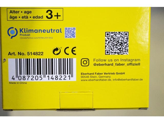 Kleurpotlood Eberhard Faber 2-zijdig gekleurd etui 24 stuks 48 kleuren