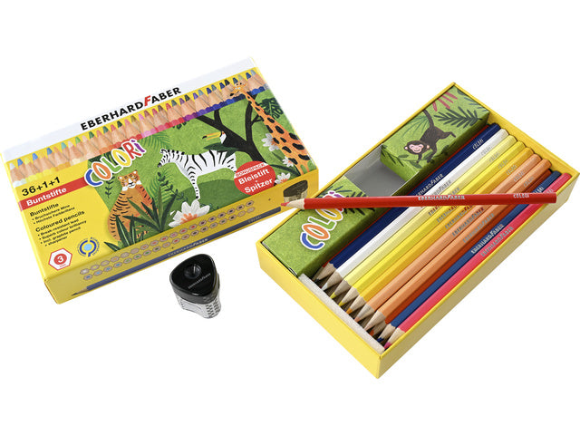 Kleurpotlood Eberhard Faber set 38 delig