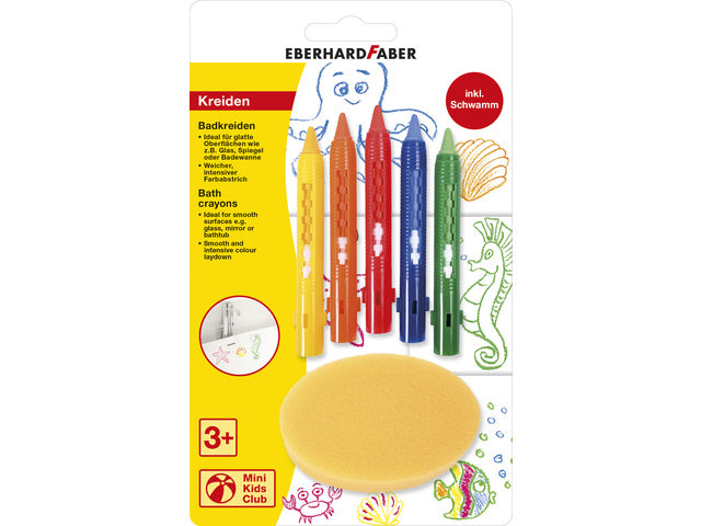 Badkrijtjes Eberhard Faber traf auf den 5. Platz. auf Blisterkarte