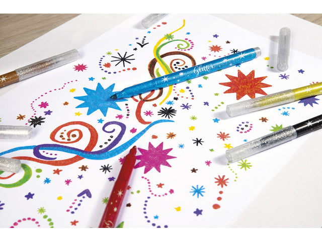 Viltstiften Eberhard Faber Glitter