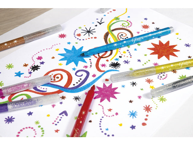 Viltstiften Eberhard Faber Glitter