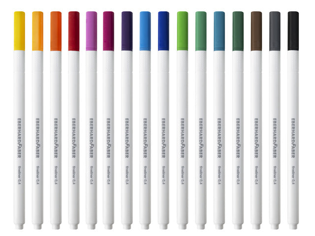 Fineliner Eberhard Faber kartonnen doos 16 stuks