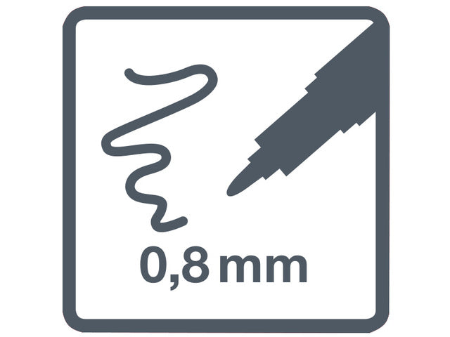 Metaalstift Eberhard Faber duo 6st.