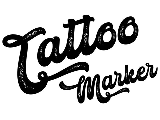 Tattoo stift Eberhard Faber 4 stuks, 4 kleuren rood, bruin, zwart en blauw