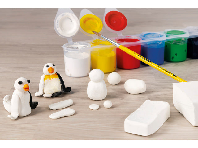 Boetseerklei Eberhard Faber in luchtdicht folie 1KG